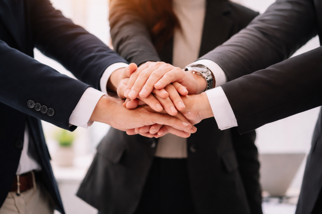 teamwork in business leadership